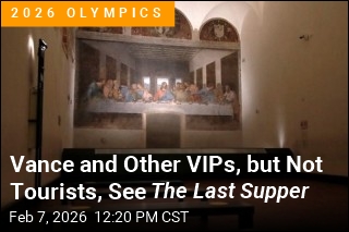 Vance and Other VIPs, but Not Tourists, See The Last Supper