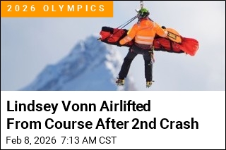 Lindsey Vonn Airlifted From Course After Crash