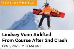 Lindsey Vonn Airlifted From Course After Crash