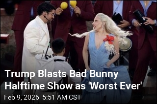 Trump Blasts Bad Bunny Halftime Show as 'Worst Ever'