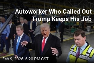 Union: Ford Worker Who Heckled Trump Wasn't Fired
