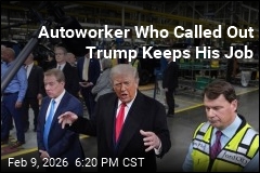 Union: Ford Worker Who Heckled Trump Wasn't Fired