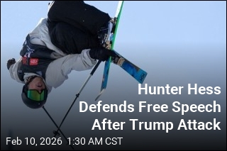 Hunter Hess Defends Free Speech After Trump Attack