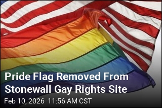Pride Flag Removed From Stonewall Gay Rights Site
