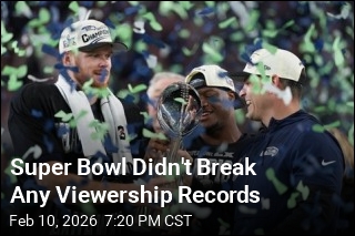 Super Bowl Didn't Break Any Viewership Records