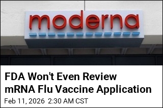 FDA Won't Even Review mRNA Flu Vaccine Application