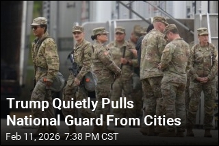 Trump Quietly Pulls National Guard From Cities