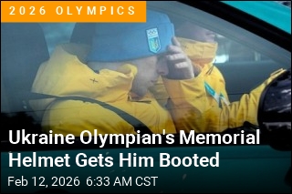 IOC Boots Ukrainian Over Memorial Helmet