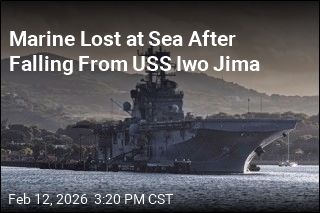 Marine Lost at Sea After Falling From USS Iwo Jima