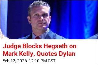 Judge Blocks Hegseth From Punishing Sen. Kelly