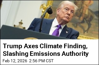 Trump Axes Climate Finding, Slashing Emissions Authority