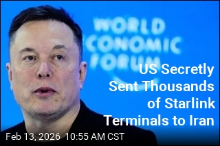 US Secretly Sent Thousands of Starlink Terminals to Iran