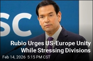 Rubio Urges US-Europe Unity While Stressing Divisions