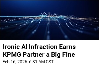 Ironic AI Infraction Earns KPMG Partner a Big Fine