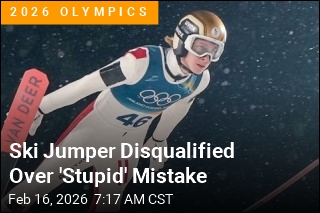 Ski Jumper Disqualified Over 'Stupid' Mistake