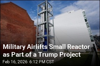 Military Airlifts Small Reactor as Part of a Trump Project