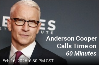 Anderson Cooper Calls Time on 60 Minutes