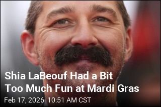 Shia LaBeouf Had a Bit Too Much Fun at Mardi Gras