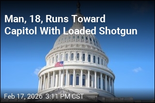 Man Who Charged Capitol With Shotgun Arrested