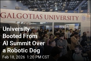 University Kicked Out of AI Summit Over Robotic Dog Claims