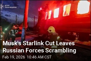 Musk's Starlink Cut Leaves Russian Forces Scrambling