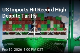 US Imports Hit Record High Despite Tariffs