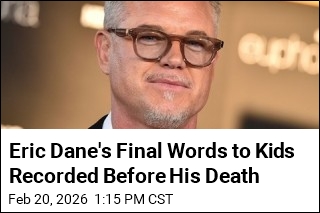 Eric Dane's Final Words to Kids Recorded Before His Death