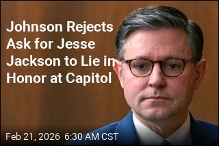 Johnson Rejects Ask for Jesse Jackson to Lie in Honor at Capitol