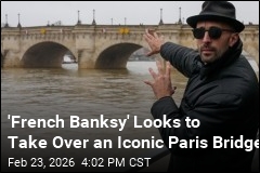 'French Banksy' Looks to Take Over an Iconic Paris Bridge