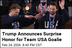 Trump Giving Highest Civilian Honor to Team USA Goalie