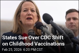 States Sue Administration Over Childhood Vaccination Changes