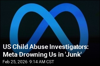 US Child Abuse Investigators: Meta Flooding Us With 'Junk' Tips