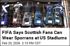 FIFA Backs Down, Lets Scotland Fans Wear Sporrans