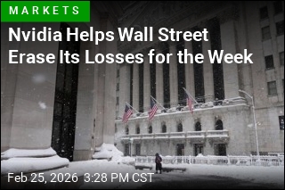 Nvidia Helps Wall Street Erase Its Losses for the Week