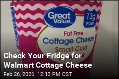 Walmart Cottage Cheese Recalled Over Health Risk