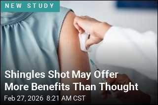 Shingles Shot May Slow Biological Aging