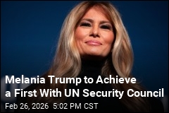 Melania Trump to Achieve a First With UN Security Council