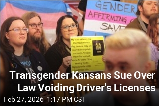 Transgender Kansans Sue Over Law Voiding Driver's Licenses
