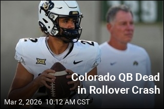 Colorado QB Dead in Rollover Crash