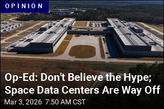 Op-Ed: Data Centers in Space Will Be No Quick Fix