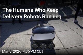 The Humans Who Keep Delivery Robots Running