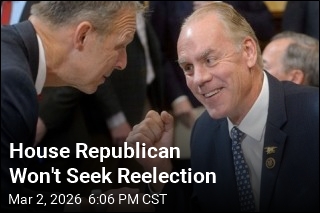 House Republican Won't Seek Reelection