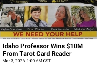 Idaho Professor Wins $10M From Tarot Card Reader