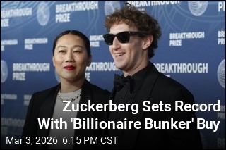 Zuckerberg Sets Record With 'Billionaire Bunker' Buy