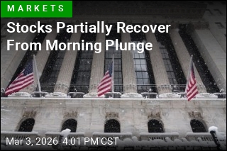 Dow Drops 404 Points After Trimming Earlier Plunge