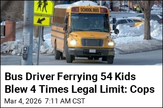 Cops: Bus Driver Was Driving Drunk With 54 Kids