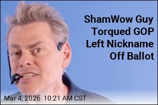 ShamWow Guy Mad He Couldn't Put 'ShamWow' on Ballot