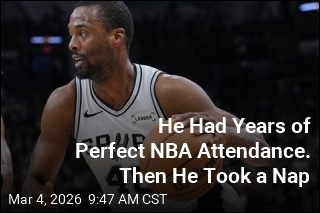 NBA Player's 364-Game Streak Marred After Nap Injury