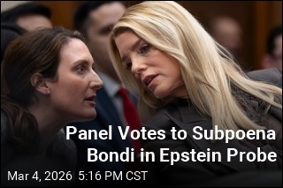 Republicans Back Subpoena for Bondi in Epstein Probe