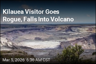 Kilauea Visitor Goes Rogue, Falls Into Volcano